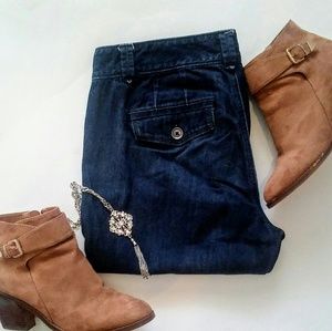 LOFT dark wash jeans (size 8)